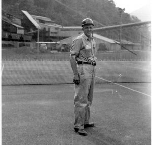 Paul Reese Maxey, Chief Engineer & Mine Superintendent at ARMCO Steel Corp, at the Montcoal, WV operation